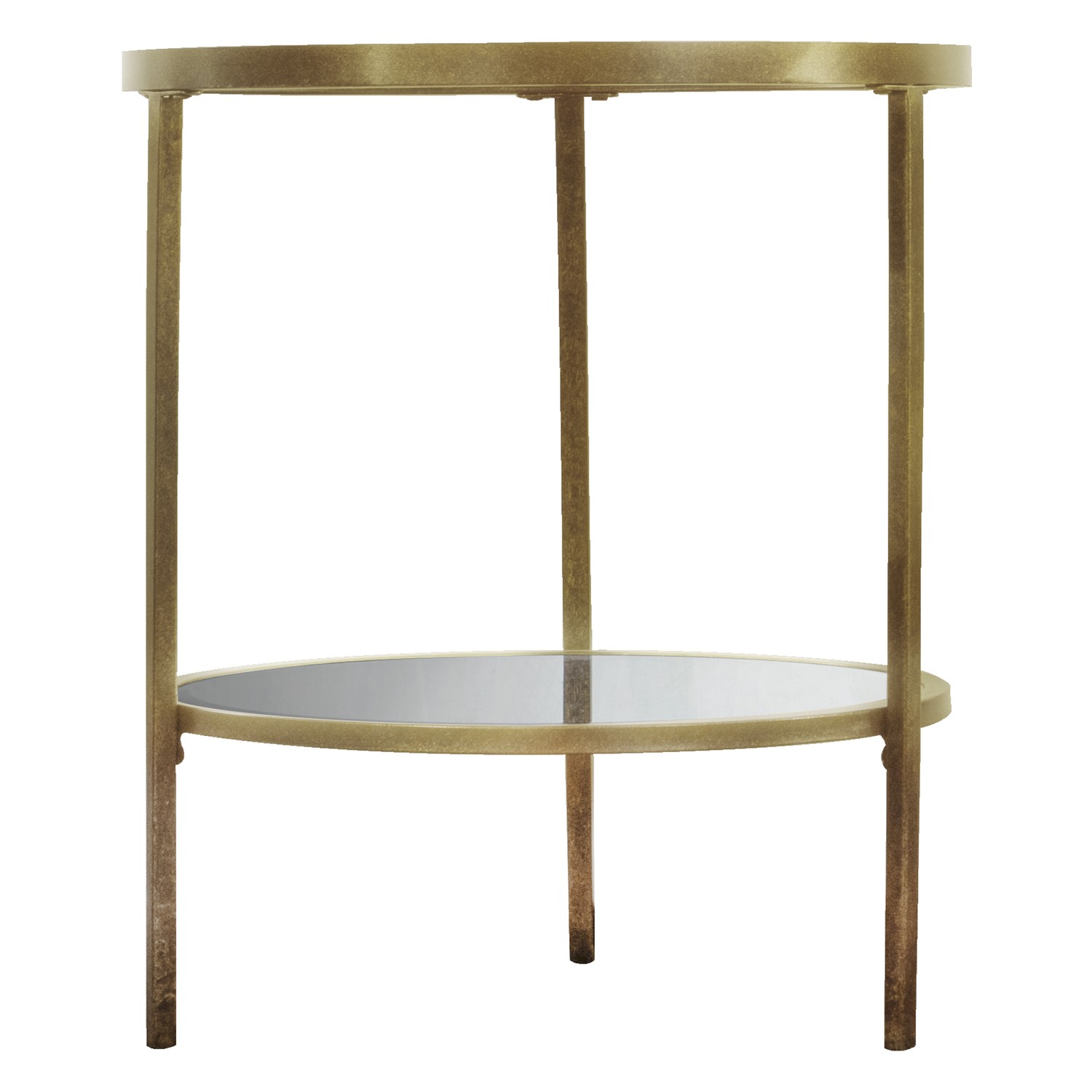 Read more about Hudson glass side table in champagne caspian house